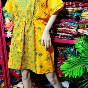 Kantha Stitch kaftan