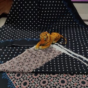 Mumul Bagru print saree