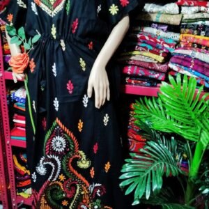 Katha Stitch Kaftan Nighty