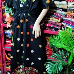 Katha Stitch Kaftan Nighty