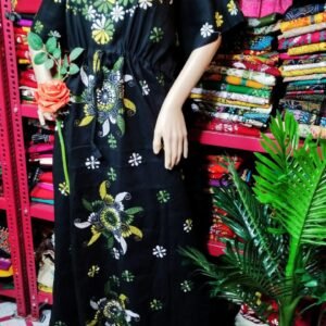 Katha Stitch Kaftan Nighty