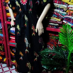 Katha Stitch Kaftan Nighty