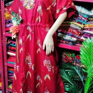 Katha Stitch Kaftan Nighty