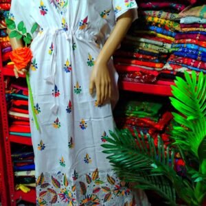 Katha Stitch Kaftan Nighty